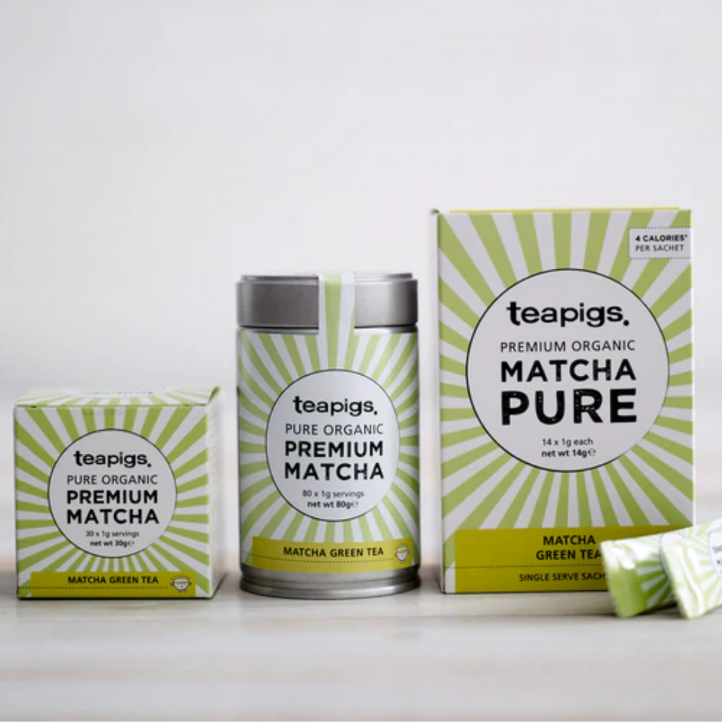 TeaPigs Premium Organic Matcha Green Tea| Select Pack