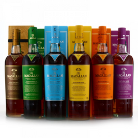 Macallan Edition Series (No. 1 - 6) | Full Set Scotch Single Malt Whisky