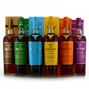 Macallan Edition Series (No. 1 - 6) | Full Set Scotch Single Malt Whisky