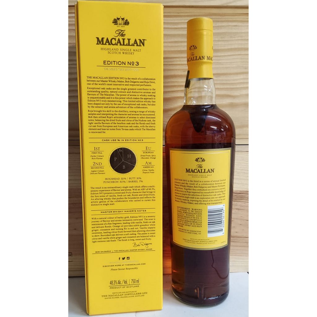 The Macallan Edition No.3| Single Malt Scotch Whisky