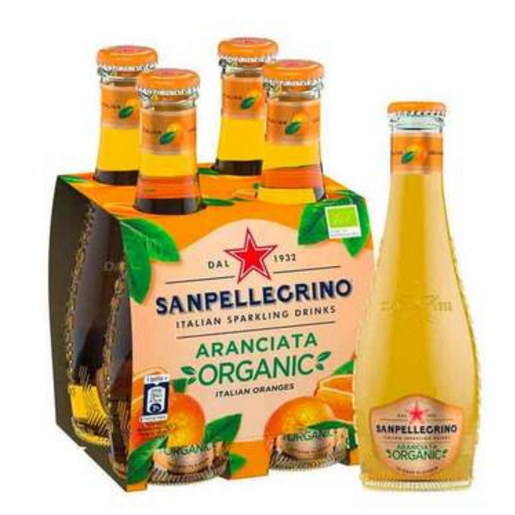 San pellegrino Sparkling Aranciata | Pack of 24