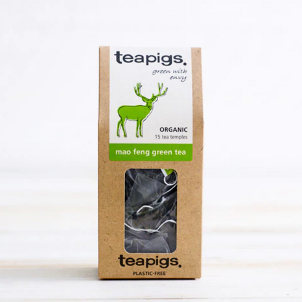 TeaPigs Organic Mao Feng Green Tea  | Select Pack