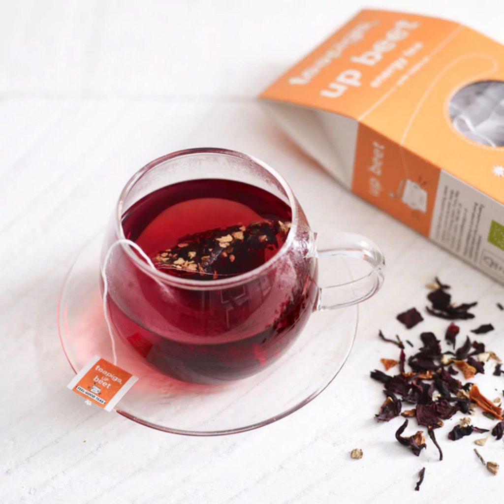 TeaPigs Organic Up Beet Energy Tea