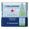 San Pellegrino Sparkling Natural Mineral Water| 750ml | Pack of 12