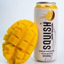 Squish Hard Seltzer | Mango Flavour | Pack of 24