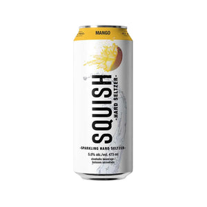 Squish Hard Seltzer | Mango Flavour | Pack of 24