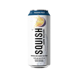 Squish Hard Seltzer | Passion Fruit Flavour | Pack of 24