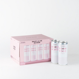 Born Rosé Canned Rosé Wine with Bubbles | Pack of 12