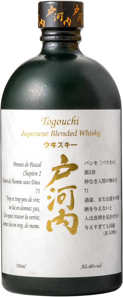 Togouchi Japanese Blended Whisky - DRINKSDELI