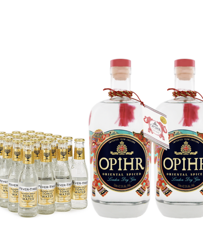 2 X Opihr + 1 X Case Fever Tree Tonic