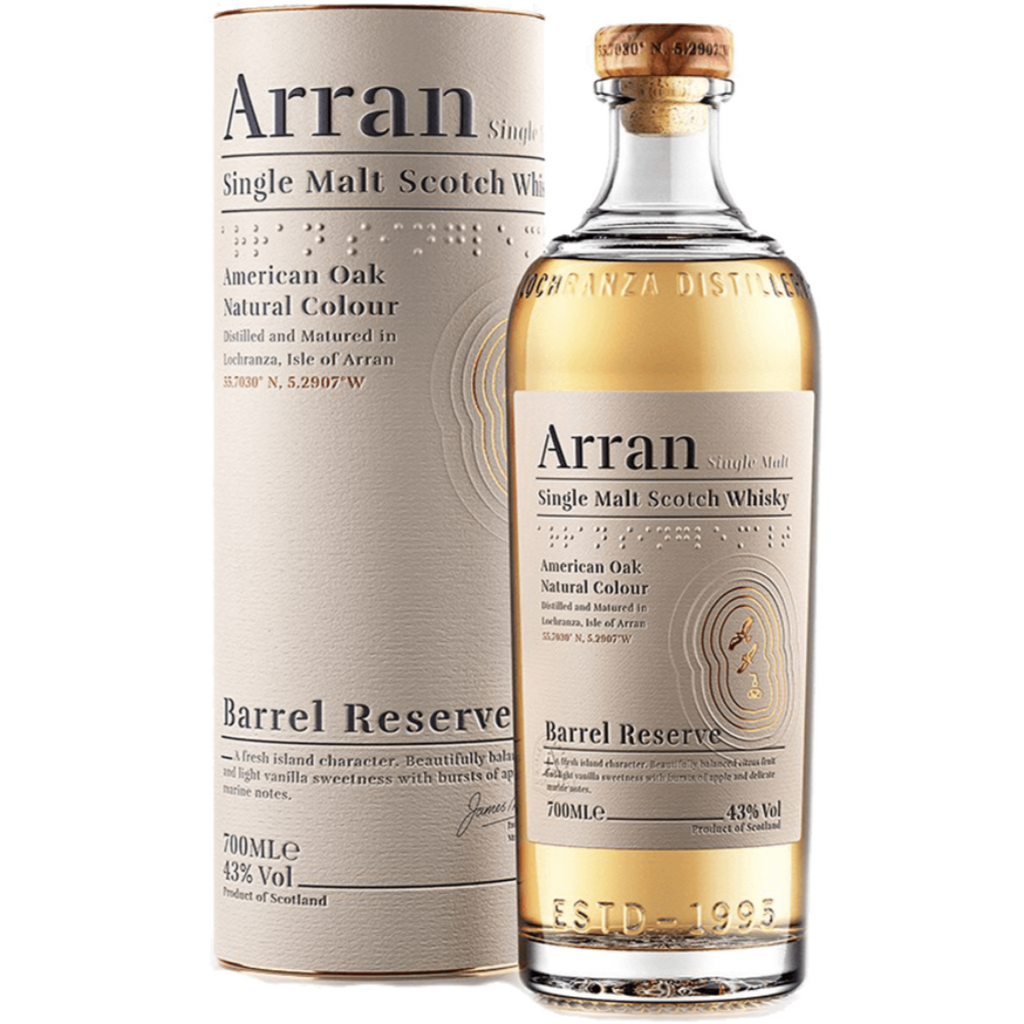 Arran Barrel Reserve Single Malt Whisky American Oak