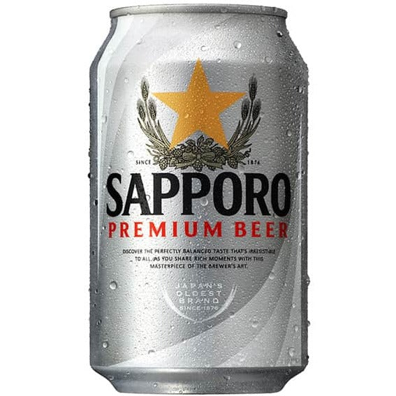 Sapporo Premium Beer (24 Cans)
