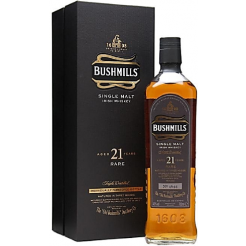 Bushmills Single Malt Whiskey 21YO - DRINKSDELI