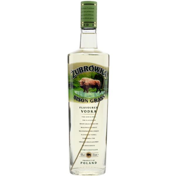 Zubrowka Bison Grass Flavoured Vodka 1L - DRINKSDELI